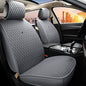 Red Rain Universal Car Seat Cover Full Set Leather Auto Seat Cushion Cover Full Coverage Waterproof Car Seat Protector (AA-Gray) - color: AA-Gray
