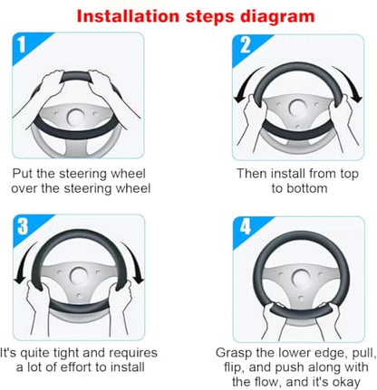 XITER Leather Steering Wheel Cover for Sentra 2020-2026 - color: Sentra 2020-2026
