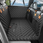 Dog Car Seat Cover for Back Seat with Hard Bottom, Ultra Thick Hard Bottom Waterproof Back Seat Extender for Dogs,Dog Hammock Dogs Bed for Cars, SUVs,Pet Seat Cover for Back Seat Holds 400lbs