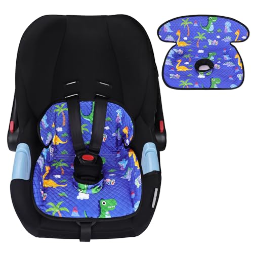 Piddle Pad Car Seat Liner, Waterproof Soft Car Seat Protector for Potty Training, Travel-Friendly Baby Toddler Carseat Cover, Machine Washable Liner for Spills, Potty Accidents (Blue) - color: Blue, size: 1 Pack
