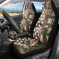 Howilath American Flag Camouflage Car Front Seat Cover Elastic Interior Accessories, Front Bucket Seat Covers Fit SUV Sedan Truck - 2 Piece - color: American Flag Camouflage