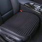 Car Seat Covers,2 Pack Car Seat Pads Cushions,Universal Bottom Car Seat Covers,Driver Car Seat Protector Buckwheat Hulls Anti-Skid Four Seasons General(2PC Black Front Seat) - color: Black/Black