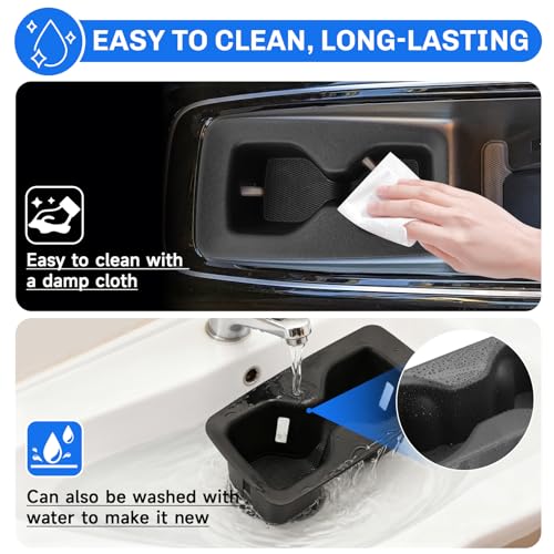 for 2023-2025 2026 Volkswagen ID.4 Accessories 2024 2025 2026 VW ID.4 Cup Holder Insert TPE Cup Holder Limiter Drink Holder Adapter Non-Slip Drink Stopper Stabilizer - color: 2023-2025 2026 VW ID.4 Cup Holder Limiter