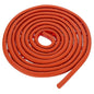 uxcell 6.56 ft Foam Backer Rod, 0.31" x 0.2" D-Shaped Solid Joint Filler, Foam Seal Strip for Caulk Saver, Rope Caulk Cement Crack Filler, Red - size: 6.56 ft x 0.31" x 0.2"
