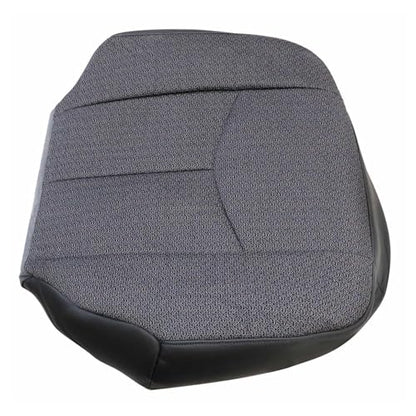 NLQR Front Driver Side Bottom Replacement Seat Cover Cloth Dark Gray and Bottom Foam Cushion Compatible with Chevy Silverado GMC Sierra 2003 2004 2005 2006 2007