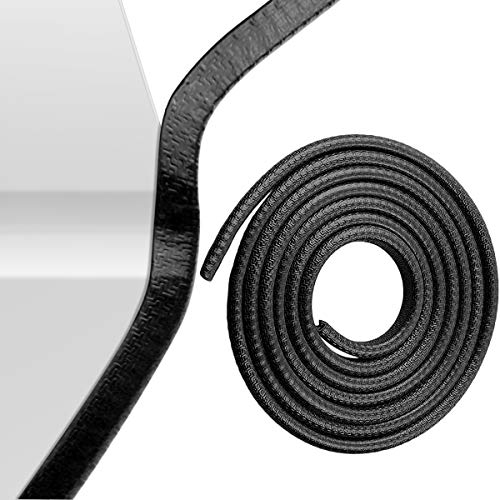 Car Door Edge Guards,Rubber Seal Protector U Shape Edge Trim Door Edge Protection Fit for Most Car (32FT, Black) - color: Black, size: 32FT