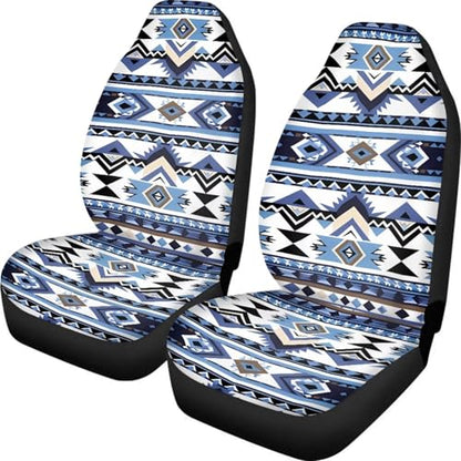 Dreaweet Aztec Seat Covers for Cars SUV Trucks Native American Indian Tribal Navajo Car Seat Covers Front Seats Only,Southwestern Car Accessories Interior - color: Aztec Tribal Pattern