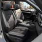 GIANT PANDA Front Seat Covers for Hyundai Sonata Elantra Tucson Santa Fe Accent Kona Palisade Genesis Venue Ioniq, Faux Leather Bucket Seat Cover Fit Hyundai Seat Protectors (Black & Gray) 2-Pack - color: Black & Gray