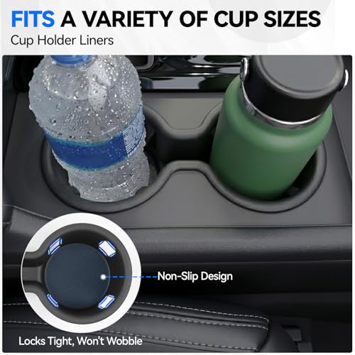 4PCS Center Console Organizer Tray for 2023-2026 Honda Pilot 2024-2026 Honda Ridgeline&Passport Accessories, Armrest Storage Box and Divider, Hidden Storage Box and Cup Holder - style: fit for Honda Pilot 2023-2026 Ridgeline & Passport 2024-2026