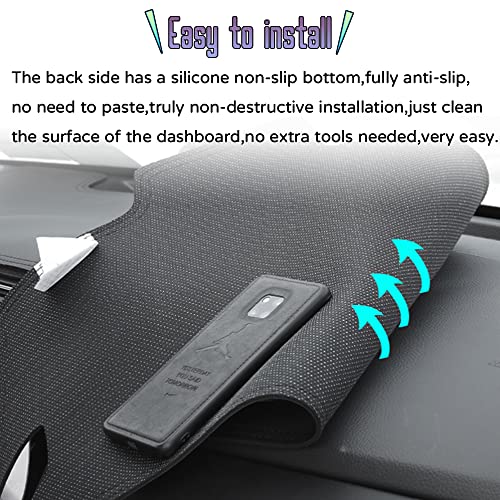 Custom Interior Accessories for Mazda CX-50 CX50 2023 2024 2025 Leather Center Console Cover Dashboard Cover Dash Cover Mat Protecter Sunshade Pad (Without HUD)