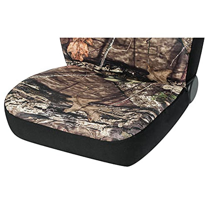 Mossy Oak Full Camo Seat Covers High Back - Made with Rip-Stop Oxford Fabric, Airbag Compatible, Universial Fit Most Bucket Seats - Official Licensed Product - color: Full Camo Oxford High Back