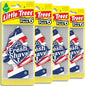 LITTLE TREES Car Air Freshener | Hanging Tree Provides Long Lasting Scent for Auto and Home | 24 Air Fresheners |Fresh Shave - color: Fresh Shave, size: 6 Count (Pack of 4)