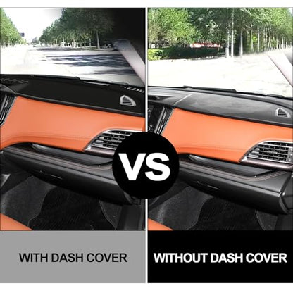 Dashboard Cover Mat for Subaru 2020 2021 2022 2023 2024 2025 Outback Accessories Black Flannel Material Anti-Slip Dash Cover Mat Sunshade Glare UV Rays Protector - size: for Subaru 2020-2025 Outback