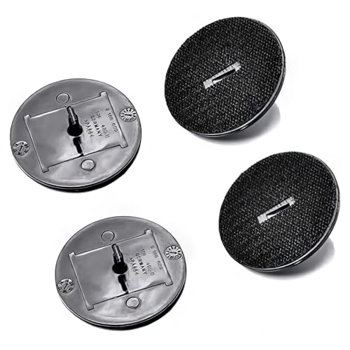OTUAYAUTO 4PCS Floor Mat Fastener - Replacement for BMW Carmats Fixation Clips with T-Hook Anchor for Velour Carpet - color: 4PCS BMW Floor Mat Clips