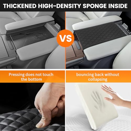 Custom Fit for Center Console Cover Toyota Sienna 2021 2022 2023 2024 2025 2026 Armrest Cover Center Console Pad Interior Accessories Car Armrest Seat Box Cover Protector - size: Toyota Sienna 2021-2024 2025 2026