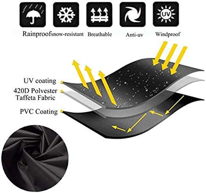 Outdoor Swing Cover 3 Triple Seater Hammock Cover Garden Swing Cover Garden Hammock Glider Chair Cover Patio Furniture Cover UV Resistant Swing Canopy Cover All Weather Protection(87*49*67inch)Black - color: Black, size: 87L x 49W x 67H inch