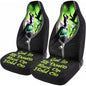 GENANY Evil Queen Car Seat Covers Set of 2, Breathable Front Seat Covers for Truck Sedan SUV, Movie Themed Car Accessories, Witchy Gift for Women Men - color: Evil Queen