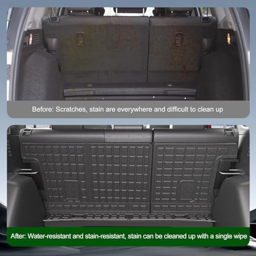 xipoqix Backrest Mats Compatible with 2017-2022 Honda CRV Back Seat Protector Cargo Mat TPE All Weather Replacement for 2017 2018 2019 2020 2021 2022 Honda CR-V Accessories (Backrest Mats) - size: Compatible with Honda CRV | 2017-2022