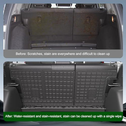 xipoqix Backrest Mats Compatible with 2017-2022 Honda CRV Back Seat Protector Cargo Mat TPE All Weather Replacement for 2017 2018 2019 2020 2021 2022 Honda CR-V Accessories (Backrest Mats) - size: Compatible with Honda CRV | 2017-2022