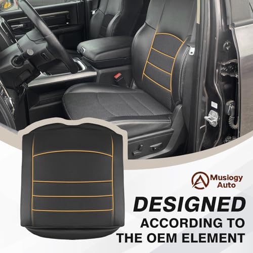 Center Console Armrest Cover Fit for Dodge Ram1500/2500/3500 2013-2018 Accessories, Comfort Armrest Pad Console Lid Cushion Vegan Leather 1-Inch Extra Thick(Bucket Seat ONLY) - size: 3) 13-18 |Ram1500/2500/3500| Bucket Seat, +Thick