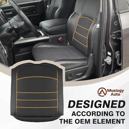 Center Console Armrest Cover Fit for Dodge Ram1500/2500/3500 2013-2018 Accessories, Comfort Armrest Pad Console Lid Cushion Vegan Leather 1-Inch Extra Thick(Bucket Seat ONLY) - size: 3) 13-18 |Ram1500/2500/3500| Bucket Seat, +Thick