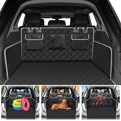 SUV Cargo Liner for Dogs for Jaguar F-PACE 2017-2026, Nonslip Durable Dog Cargo Cover Mat Water Resistan Scratch Resistant Dog Trunk Cover SUV Dog Cargo Liner