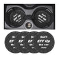 Car Cup Coaster, 4Pcs 2.75 Inch Auto Cup Holder Insert Coasters, Non-Slip Waterproof Embedded Drink Mat, Automotive Interior Accessories for Men and Women (A Black/4PCS) - color: A Black/4PCS