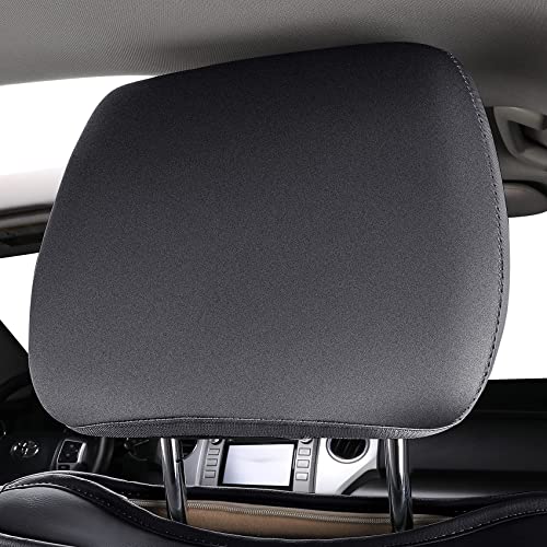 LUCKYMAN CLUB 2007-2021 Tundra Pickup Trucks Car Seat Covers X05-T3 Front-only, Fit SR5 SR Platinum TRD PRO Trims Crew/Crewmax/Extended/Double/Regular Cab with Water Proof Faux Leather (Black Front) - color: Black, size: 2007-2021 Front Pair