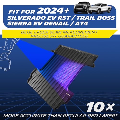 MICHELIN Truck Bed Mat for 2024-2026 Chevy Silverado EV RST/Trail Boss & GMC Sierra EV Denali/AT4 Only, All-Weather Truck Bed Liner, Custom Fit, Durable TPE Bedliner, Non-Slip - size: 2) Silverado EV/Sierra EV | 24-26 | 5.9 FT