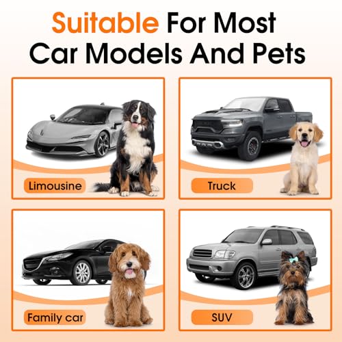 2 Pack Front Dog Seat Cover, Waterproof Car Seat Covers for Dogs Nonslip Scratch-Proof Dog Seat Cover Front Seat Cover for SUV, Sedans,Trucks,Cars - S, Black - size: Small (2-Pack)