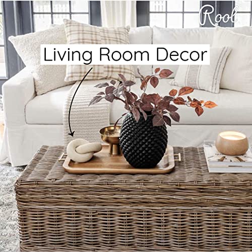 Coffee Table Decor Book Shelf Decor Accents Home Decor Console Table Decorative Items Living Room Wood Knot Decor Chain Link Decorations Beige - color: Beige