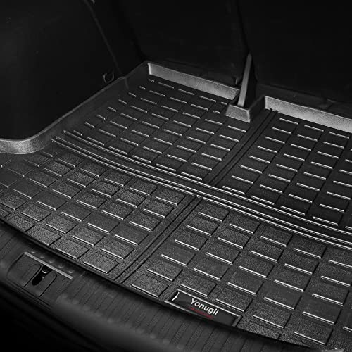 for Nissan Kicks 2018-2024 Cargo Mats Trunk Liner All Weather TPE Rubber Protection Mats (Cargo Liner) - color: Cargo Liner