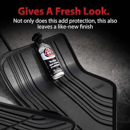 Adam's Polishes Rubber Mat & Liner Protectant (16 fl. oz) - Rubber Floor Mat Protective Spray Car Detailing | Non-Sticky, Non-Greasy, Non-Slip Formula | Restores Mats, Truck Bed Liners, Trunk & More - style: 16 fl. oz (Protectant)