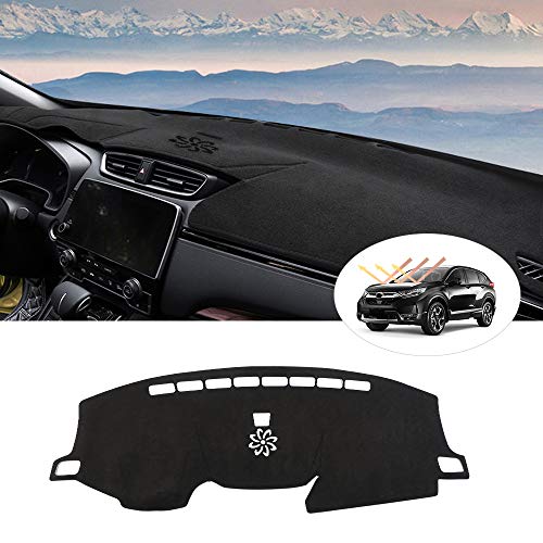 Cartist Suede Dash Mat Cover for Honda CR-V CRV 2017-2022 Dash Cover Nonslip Dashboard Mat Protector Sunshade No Glare - size: dash mat for Honda CR-V 2017-2022