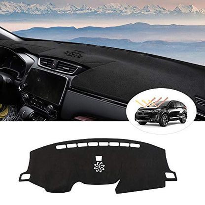 Cartist Suede Dash Mat Cover for Honda CR-V CRV 2017-2022 Dash Cover Nonslip Dashboard Mat Protector Sunshade No Glare - size: dash mat for Honda CR-V 2017-2022