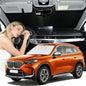 Windshield Sunshade for BMW X1 Sun Shade 2016-2022 xDrive/sDrive Car Windshield Accessories Upgrade 4 Layers Custom Fit BMW X1 Car Window Shades Blocks UV Rays 240T Keep Cool Foldable - size: for BMW X1 2016-2022