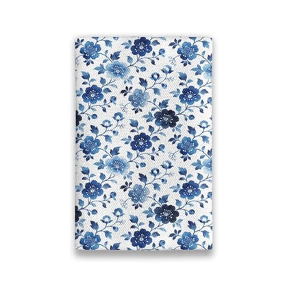 Blue Flowers Tissue Pouch, Small Pockets Stylish Tissue Pouch for Coins Easy to Carry Small Pouch for Keys Coins Credit Cards - color: Blue Flowers 01