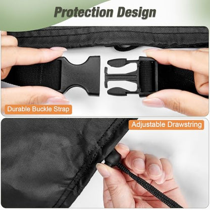 Kasla Hammock Chair Stand Cover, Waterproof Covers for Hanging Swing Chair Indoor Outdoor Patio Yard (34" L×37" W×60" H) - size: 34"L×37"W×60"H