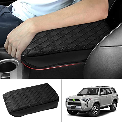 FIILINES Center Console Cover for Toyota 4Runner 2010-2024, Armrest Cover Pad Cushion 4Runner Accessories Armrest Cover Anti-Scratch Black - size: For Toyota 4Runner 2010-2024