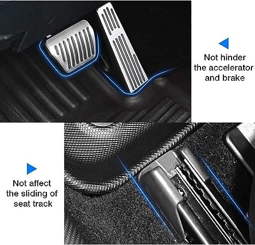 All Weather Car Floor Mats Compatible with 2018 2019 2020 2021 2022 2023 2024 GMC Terrain/Terrain Denali, Easy to Install and Clean, Non Slip, Raised Edges, Custom Fit Full Set, Laser Measured - color: 2018-2023 Equinox & 2018-2023 Terrain