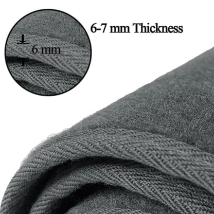 Dash Cover Mat Custom Fit for Hyundai Santa Fe, Dashboard Cover Pad Carpet Protector F176 (Dark Gray)