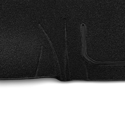 Yiz Dash Cover Mat Custom Fit for Ford F150 2021 2022 2023 2024 2025 2026 with Light Sensor w/o Headup Display, Dashboard Cover Pad Carpet (21-24 Black) J184 - color: 21-26 Black
