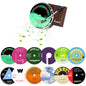 Maicican 12PCS Customizable Car Air Freshener Vent Clip, Pop Singer Album Cover Record Player Shape, Music Lover Gifts. (Retro) - style: Retro