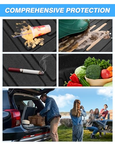 Powerty Trunk Mat Compatible for Mercedes-Benz GLC 2023 2024 2025 2026 Accessories Cargo Mat All Weather Cargo Liner Rear Trunk Mat - size: Cargo Mat｜For｜23-26｜Mercedes-Benz GLC
