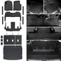 Floor Mats Cargo Mat for 2021-2024 2025 2026 Chevrolet Chevy Suburban/GMC Yukon XL/Cadillac Escalade ESV 7 Seats Car Mat Accessories, All Weather TPE Full Set Trunk Cargo Liner