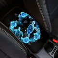UNICEU Sea Turtle Auto Center Console Cover Pad Universal Fit for SUV Truck Cars Armrest Seat Box for Men Women - color: Sea Turtle