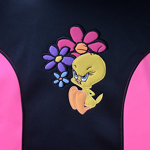 Warner Brothers Looney Tunes Sassy Tweety Bird Sideless Front Car Seat Covers - Easy to Install Durable Neoprene 3-Layer Waterproof Car Seat Cover - Airbag Compatible Universal Fit Car Accessories - size: 2 Front, style: Tweety Bird