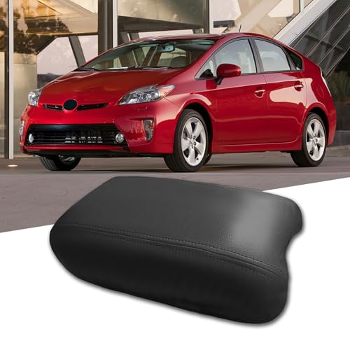 Compatible with Toyota Armrest Center Console Cover Protector,Leather Anti-Scratch for Prius 2010-2015,Armrest Cushion, Console Protector
