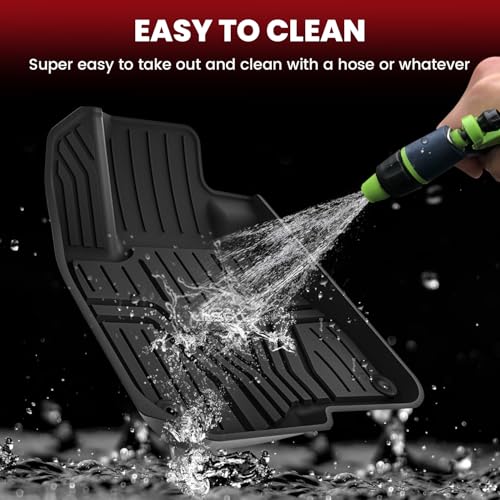LASFIT Floor Mats & Trunk Mat for Honda CR-V 2017-2022 Gas Only (Upper Position), All Weather Protection TPE Floor Liners 1st & 2nd Row & Cargo Mat Full Set, Black - style: 2）For Honda CR-V | 2017-2022 | Full Set (Cargo Mat in Upper Position)
