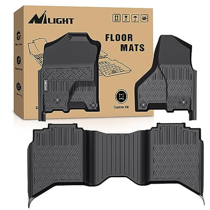 Nilight TPE Floor Mats for Dodge Ram 1500 2500 3500 Crew Cab 2012 2013 2014 2015 2016 2017 2018, Ram 1500 Classic 2019 2020 2021 2022 2023 All Weather Custom Fit Heavy Duty Floor Liners - color: 2013-2018 Ram 1500 2500|2019-2024 1500 Classic